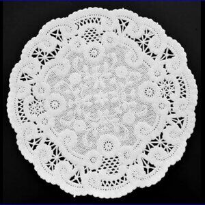 HALLMARK French Lace 6" Doilies - 1 Pkg of 20 - VTG NIP